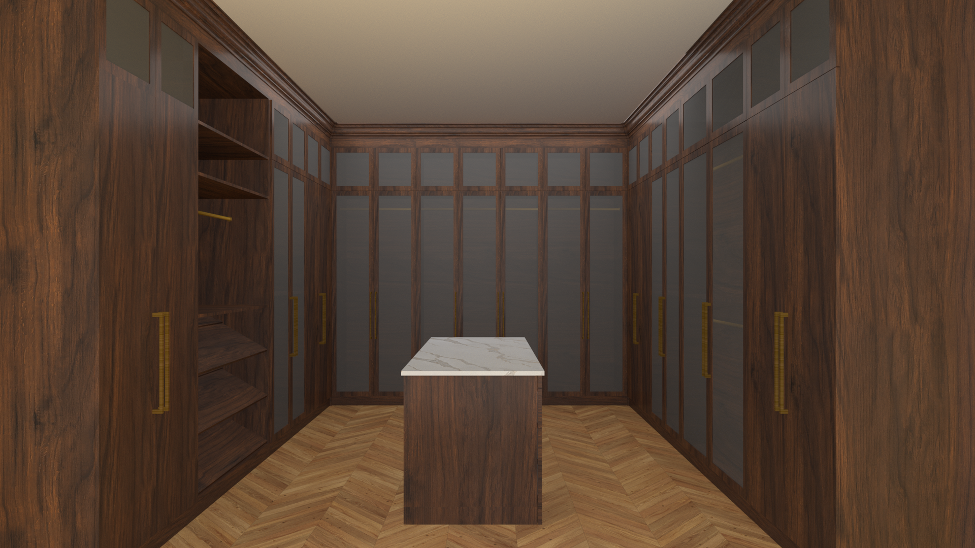 Heritage Estate | Walnut Series by RationalProcess™ Fully Customizable in Vizura3D™